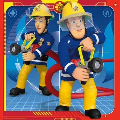 Feuerwehrmann Sam - Puzzle 3x49 Teile