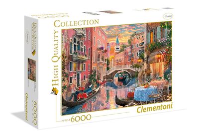 High Quality Collection - 6000 Teile Puzzle - Venedig bei Sonnenuntergang