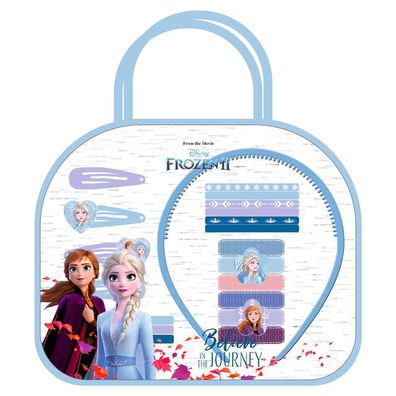 Disney Frozen 2 / Die Eiskönigin 2 - Tasche mit Haarschmuck