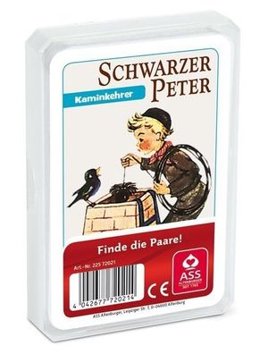 ASS Altenburger 22572021 - Schwarzer Peter "Kaminkehrer" - Kartenspiel