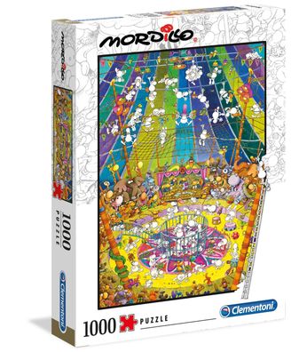 Clementoni 39536 - Die Show - 1000 Teile Puzzle - Mordillo Collection