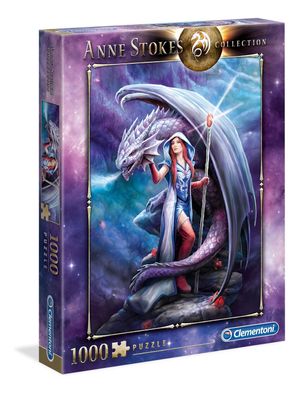 Anne Stokes Collection - 1000 Teile Puzzle - Im Bann des Drachen