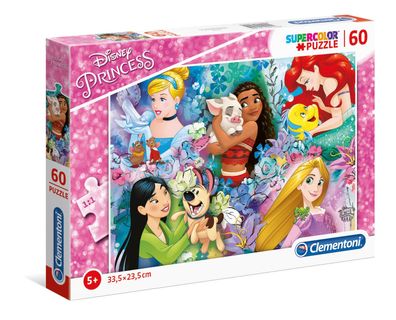 Clementoni 26995 - Disney Princess - 60 Teile Puzzle - Supercolor