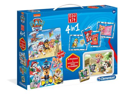 Clementoni 18097 - Edukit 4 in 1 - Paw Patrol