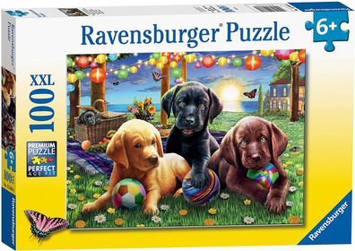 Hunde Picknick - XXL Kinderpuzzle