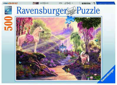 Märchenhafte Flussidylle - Puzzle 500 Teile
