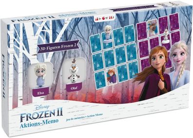 ASS Altenburger 22522221 - Disney Frozen 2 / Die Eiskönigin 2: Aktions-Memo inkl. zwe