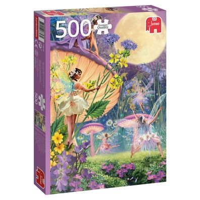 Jumbo Spiele 18846 - Elfentanz in der Dämmerung - 500 Teile Puzzle