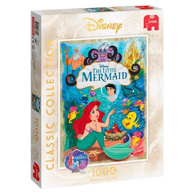 Jumbo Spiele 18822 - Disney Classic Collection The Little Mermaid Puzzle (1000 Teile)