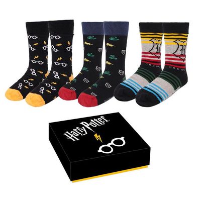 Harry Potter - 3er Pack Damen-Socken