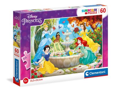 Clementoni 26064 - 60 Teile Puzzle - Disney Princess
