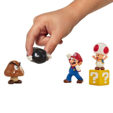 Nintendo Super Mario Diorama Set Clasico - Spielfiguren-Set