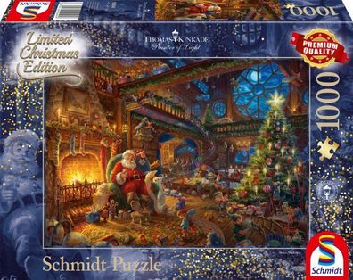 Thomas Kinkade - Der Weihnachtsmann und seine Wichtel, Limited Christmas Edition - 10