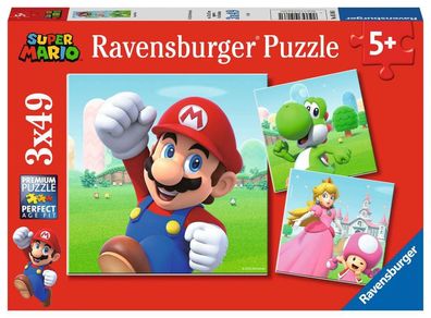 Super Mario - Puzzle 3x49 Teile