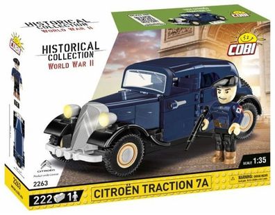Cobi 2263 - Konstruktionsspielzeug - WWII: 1934 Citroen Traction 7A