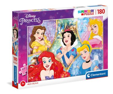 Clementoni 29311 - 180 Teile Puzzle - Disney Princess