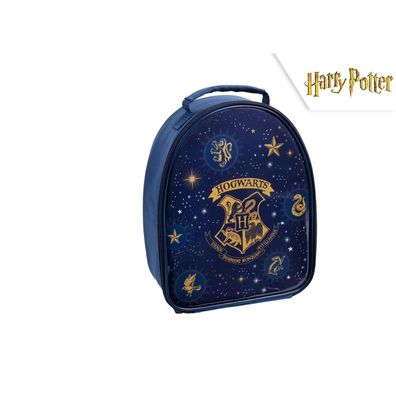 Harry Potter - Blaue Frühstückstasche / Navy Lunchbag