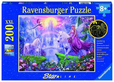 Magische Einhornnacht - Puzzle 200 Teile