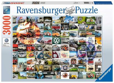 99 VW Bulli Momente - Puzzle 3000 Teile