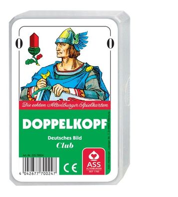 ASS Altenburger 22570024 - Doppelkopf "Deutsches Bild" Kornblume, Kartenspiel