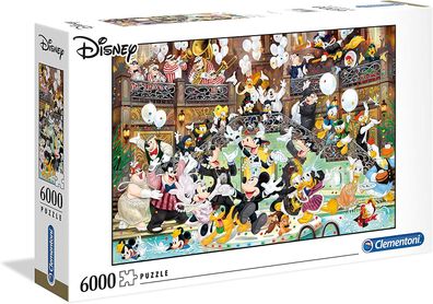 Clementoni 36525 - Disney Gala - 6000 Teile Puzzle - High Quality Collection