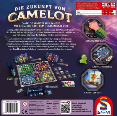 Die Zukunft von Camelot - Brettspiel Familienspiel