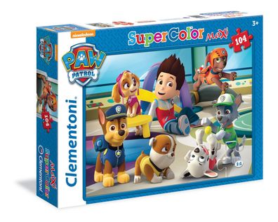 Clementoni 23970 - 104 Teile Maxi Puzzle - Paw Patrol