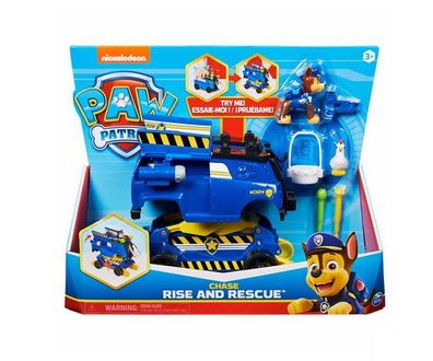 Spin Master 41518 - Paw Patrol Chases Rise and Rescue verwandelbares Spielzeugauto
