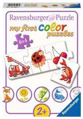 my first puzzles - Mein 1. Farbpuzzle - Alle meine Farben - Puzzle - 6x4 Teile