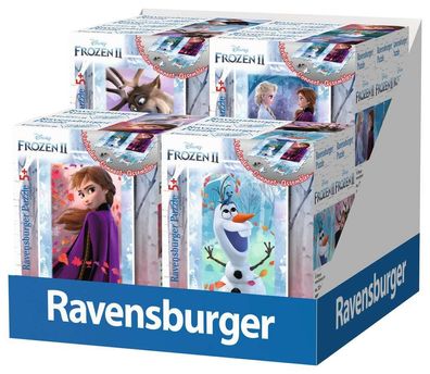 Disney Frozen 2 - 54 Teile Minipuzzles (Verkaufsdisplay/ Thekendisplay 12 Puzzle)