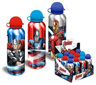 Avengers - Aluminium Trinkflaschen Sortiment, 500ml