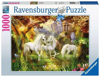Einhörner im Herbst - Puzzle 1000 Teile