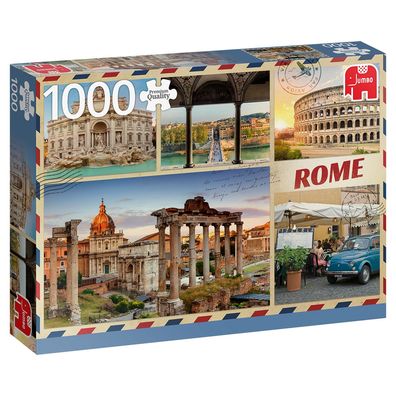 Jumbo Spiele 18862 - Grüße aus Rom - 1000 Teile Puzzle