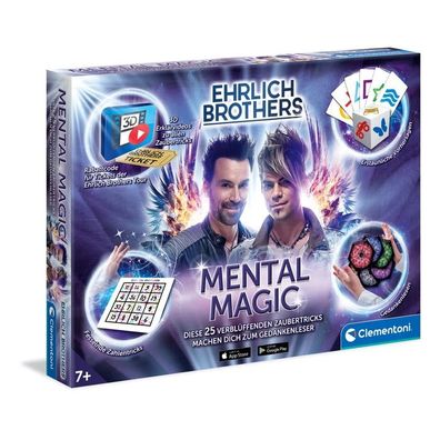 Clementoni 59182 - Mental Magic - Zauberkasten Ehrlich Brothers