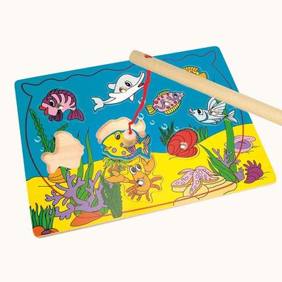 Bino & Mertens - Puzzle - Aquarium magnetisch