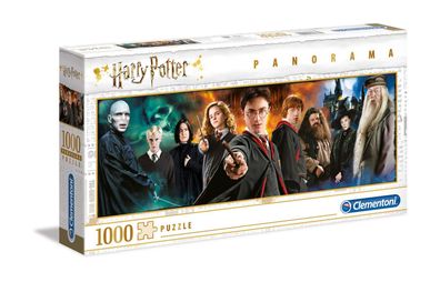 Clementoni 61883 - 1000 Teile Panorama Puzzle - Harry Potter