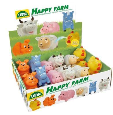LENA - 65523 - Spritztiere Happy Farm, sortiert