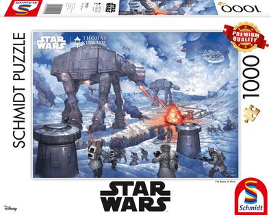 Lucas Film, Star Wars, The Battle of Hoth - 1000 Teile Puzzle