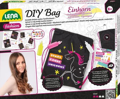 LENA - 42607 - DIY Rucksack Einhorn