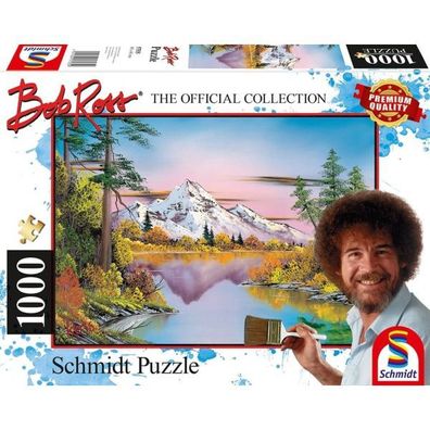 Spiegelungen - Puzzle 1000 Teile - Bob Ross