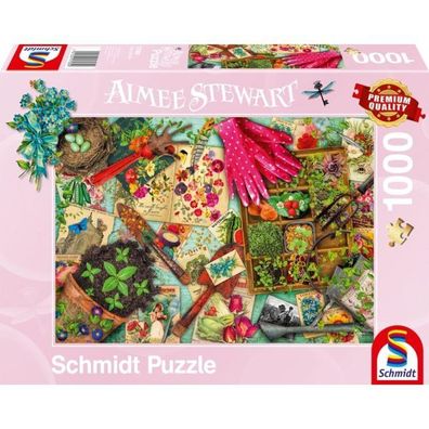 Aufgetischt: Alles für den Garten - Puzzle 1000 Teile