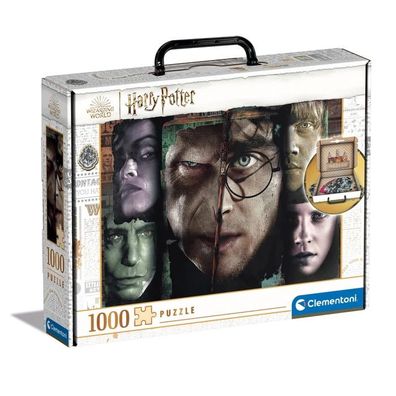Clementoni 39655 - 1000 Teile Puzzle - Harry Potter - Brief Case