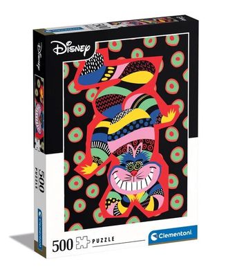 Clementoni 35123 - 500 Teile Puzzle - Disney - Die Grinsekatze