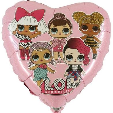 L.O.L Surprise - Herzförmiger Folienballon