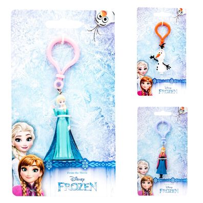 Disney Frozen / Die Eiskönigin - 3D-PVC Clip on, 12 Stück sortiert