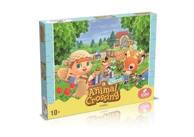 Winning Moves 04699 - Animal Crossing - 1000 Teile Puzzle