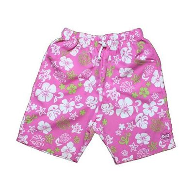 BabyBanz UV Shorts Pink Grün + UPF50 - Größe: 4 Jahre (108 cm)