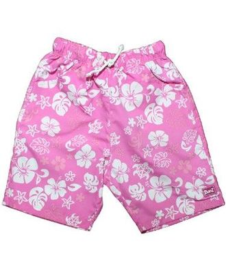 BabyBanz UV Shorts Pink Weiß + UPF50 - Größe: 4 Jahre (108 cm)