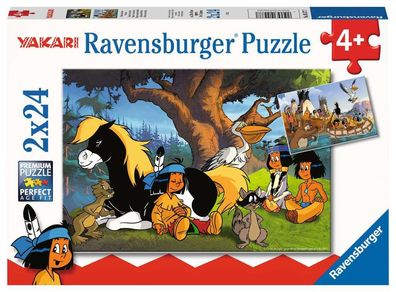 Yakari und seine Freunde - Puzzle 2 x 24 Teile