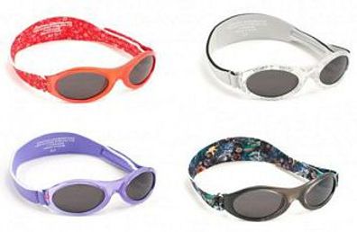 BabyBanz Babysonnenbrille 100% UV-Schutz 0-2Jahre Motiv - Farbe: Petit ...